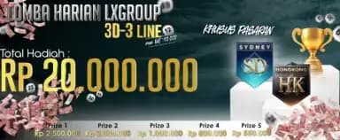 LOMBA HARIAN 3D-3LINE